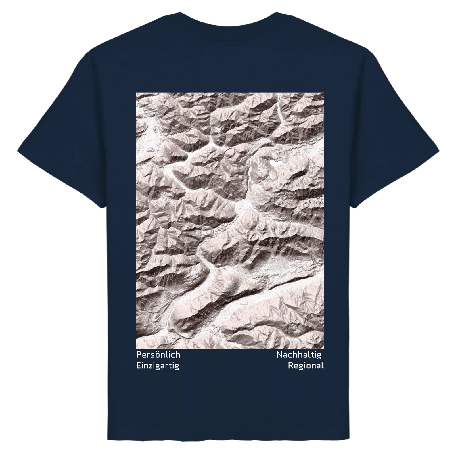 Personalisiertes Berg-T-Shirt (Unisex)