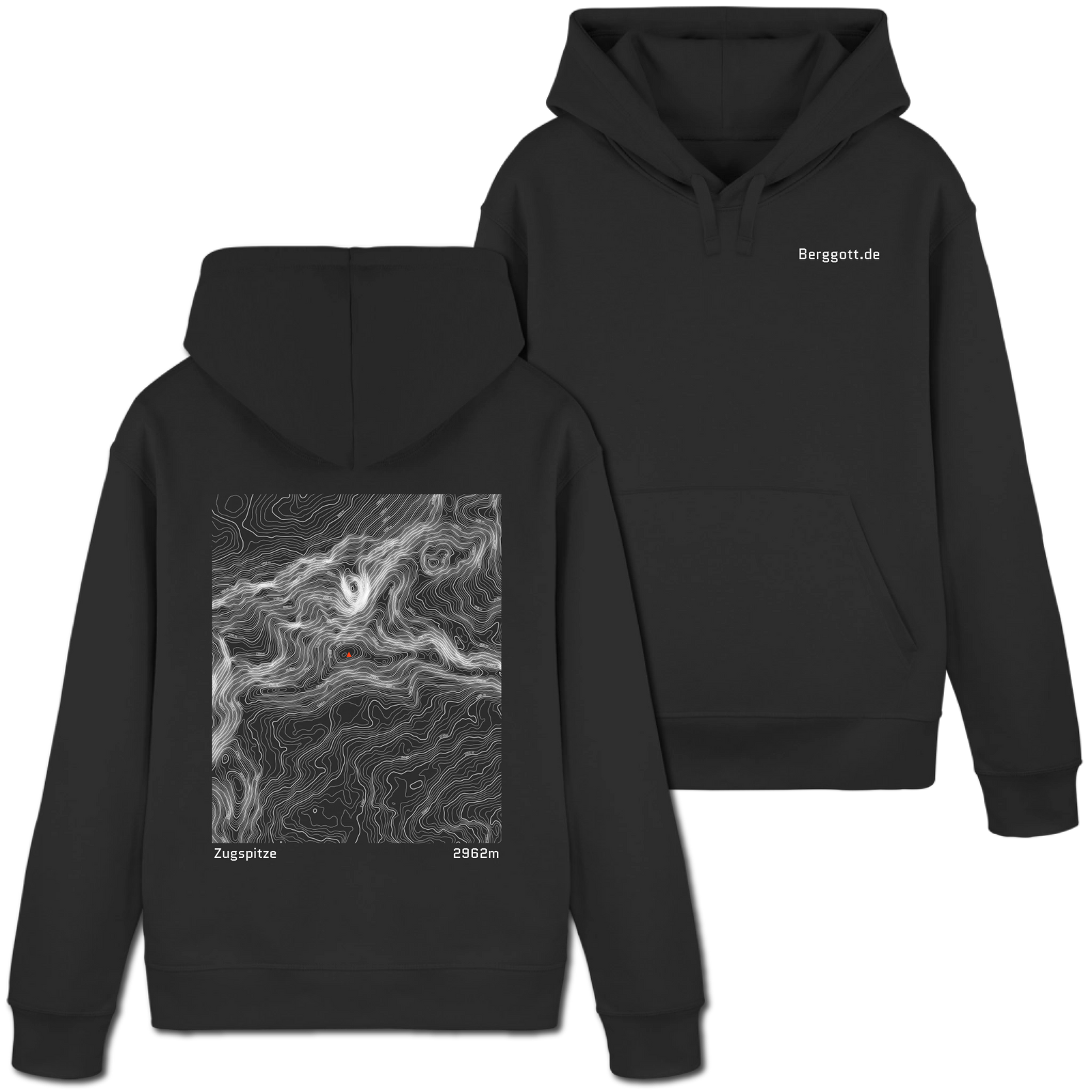Personalisierter Berg-Hoodie (Unisex)