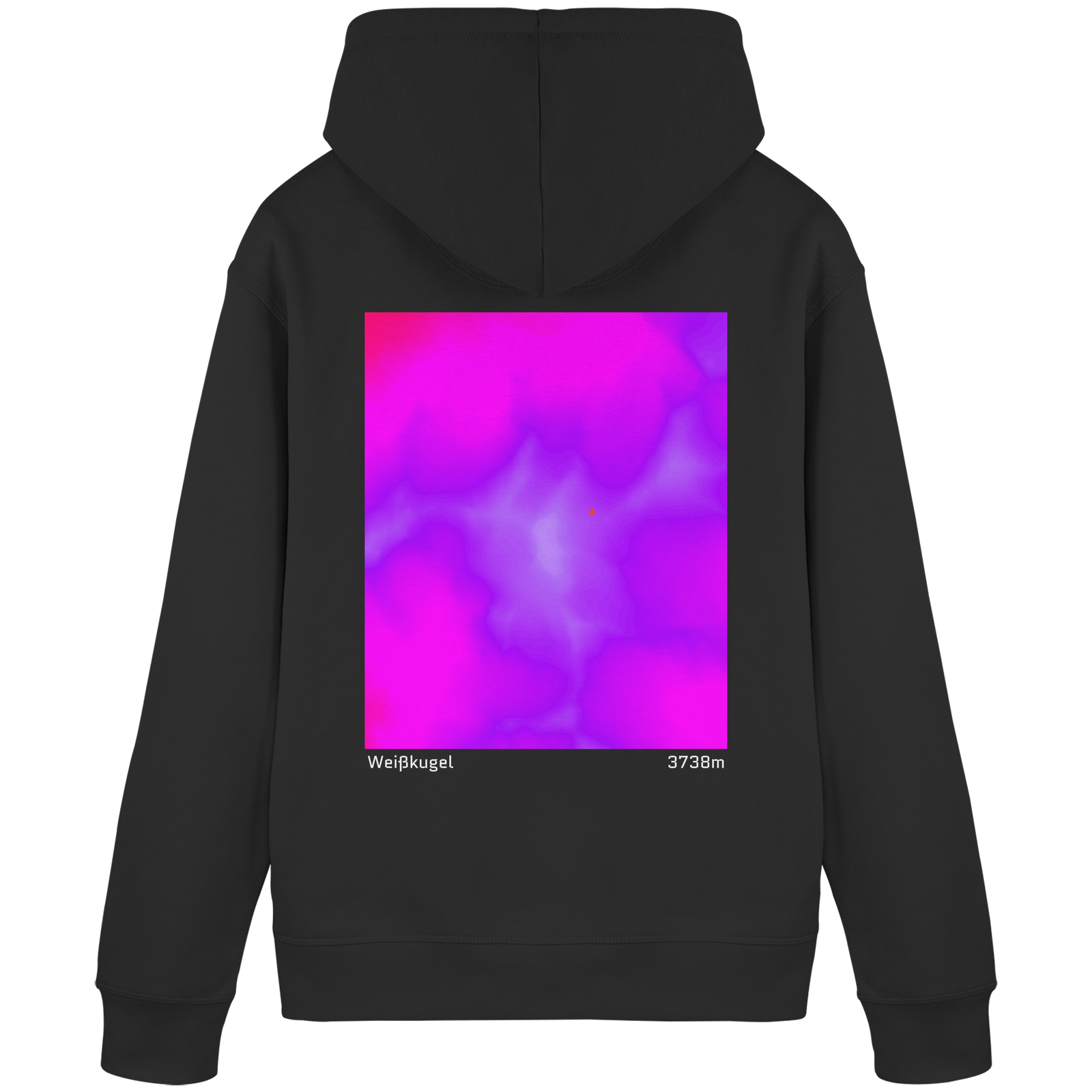 Weißkugel Gradient Hoodie (Unisex)