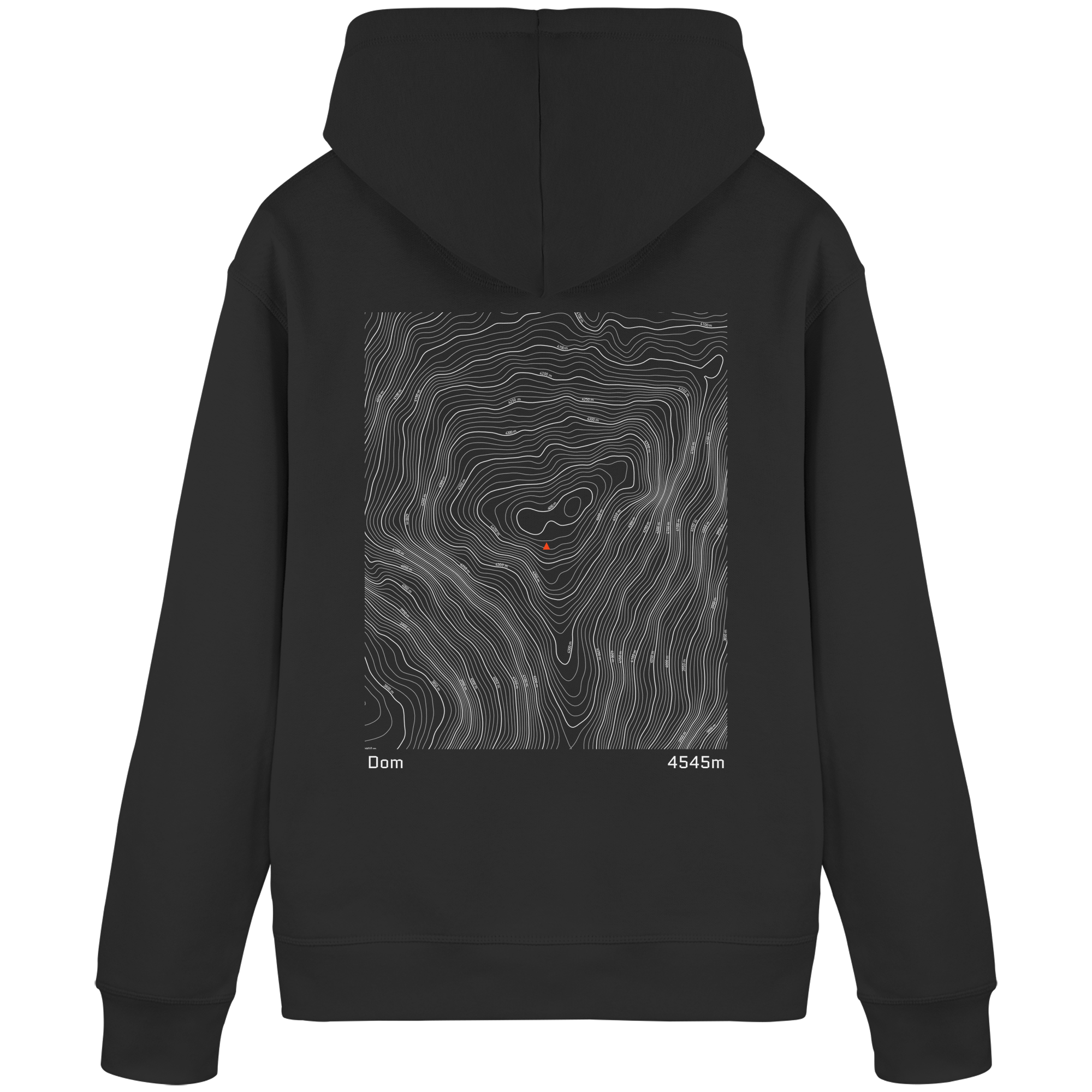 Dom Höhenlinien Hoodie (Unisex)