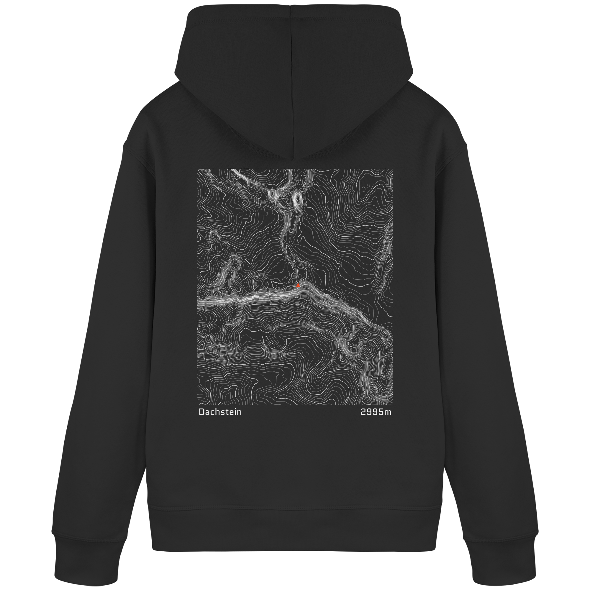 Dachstein Höhenlinien Hoodie (Unisex)