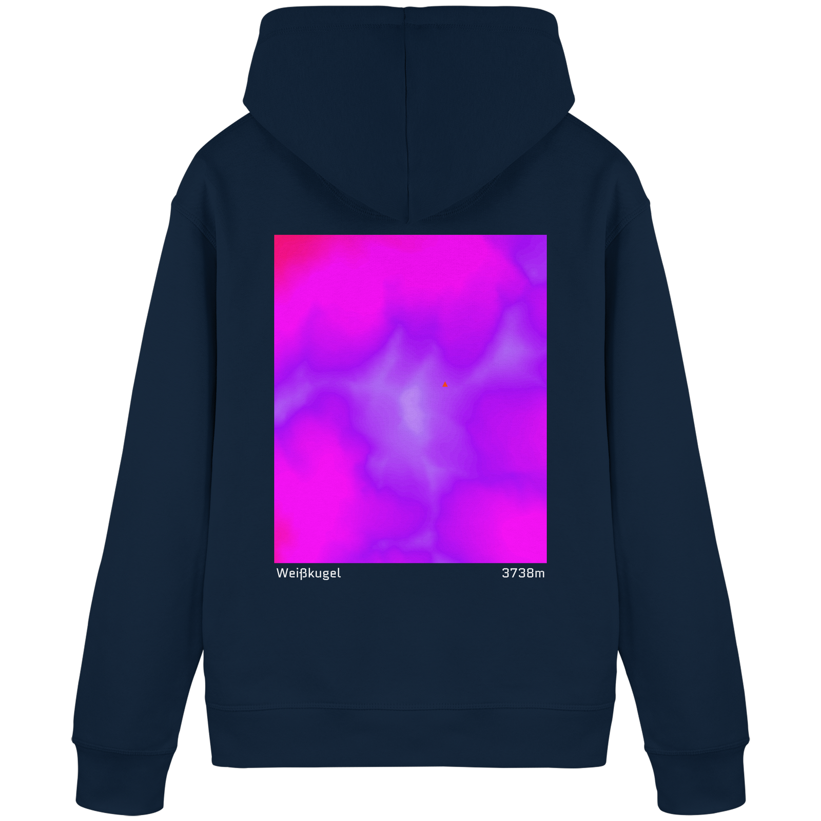 Weißkugel Gradient Hoodie (Unisex)