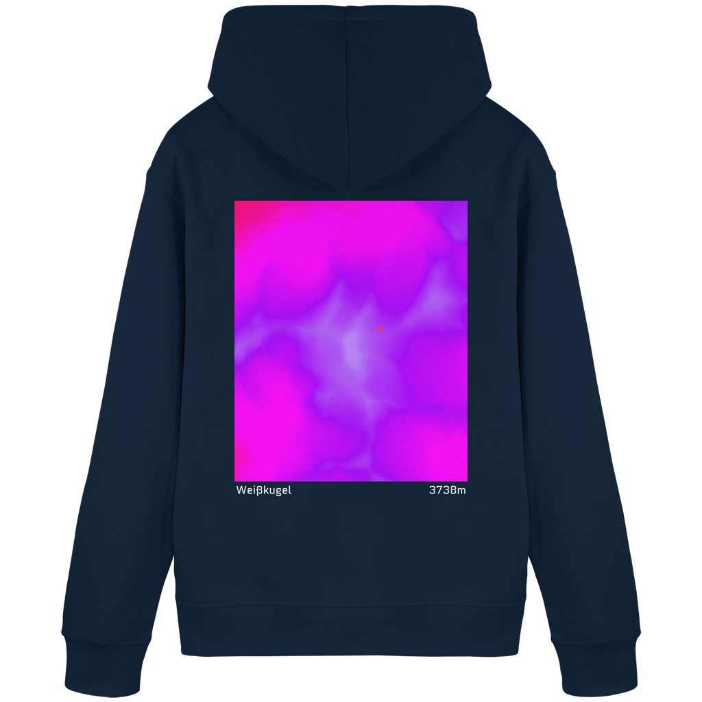 Weißkugel Gradient Hoodie (Unisex)