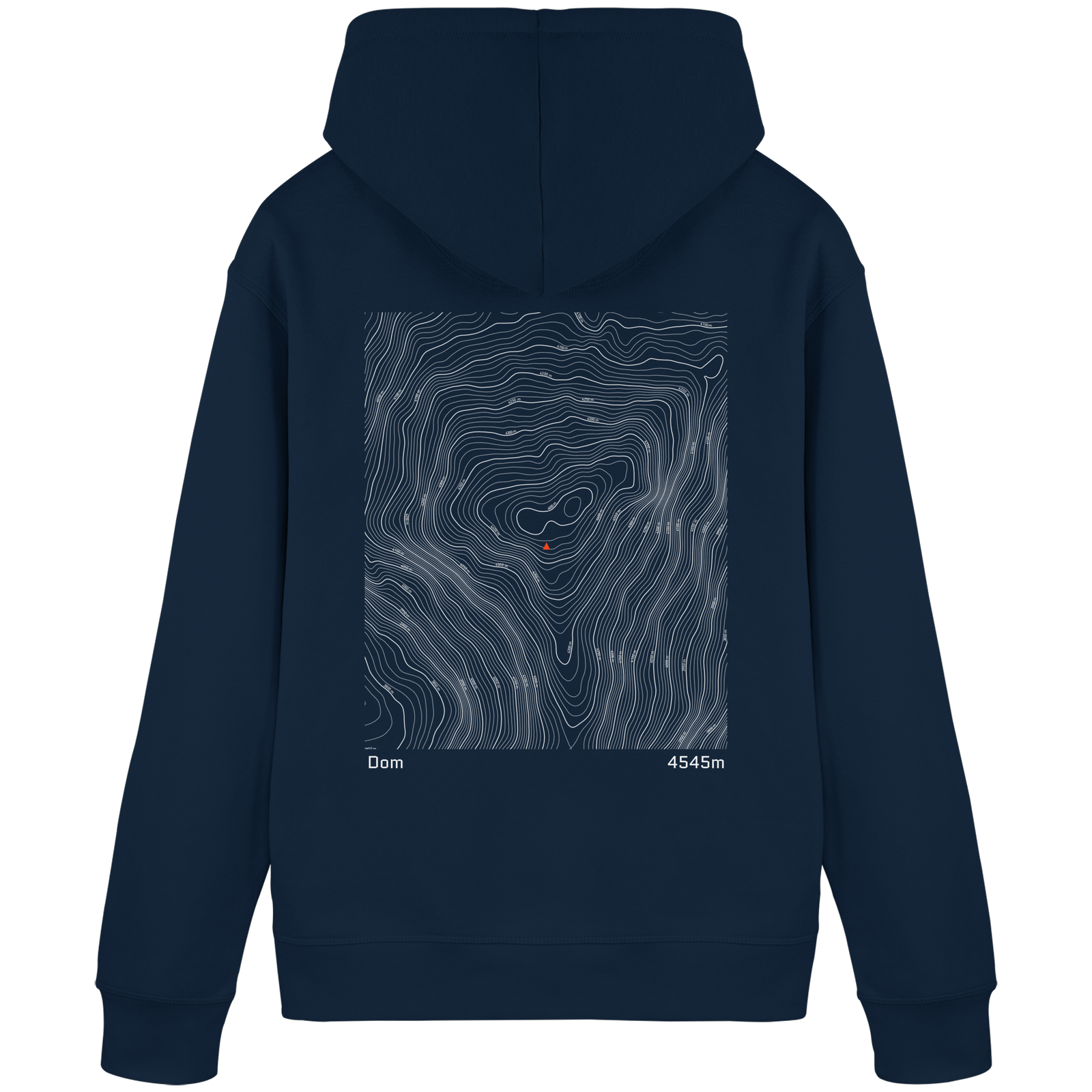 Dom Höhenlinien Hoodie (Unisex)