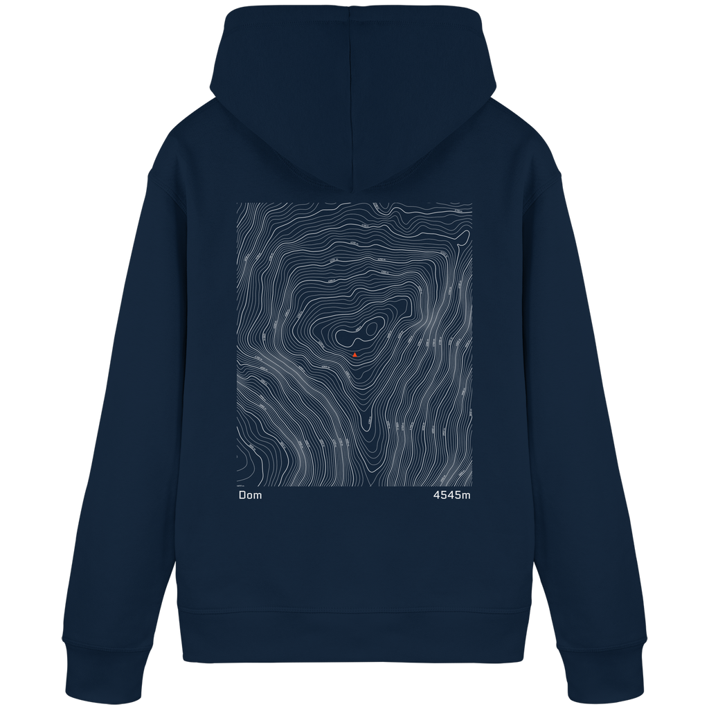 Dom Höhenlinien Hoodie (Unisex)