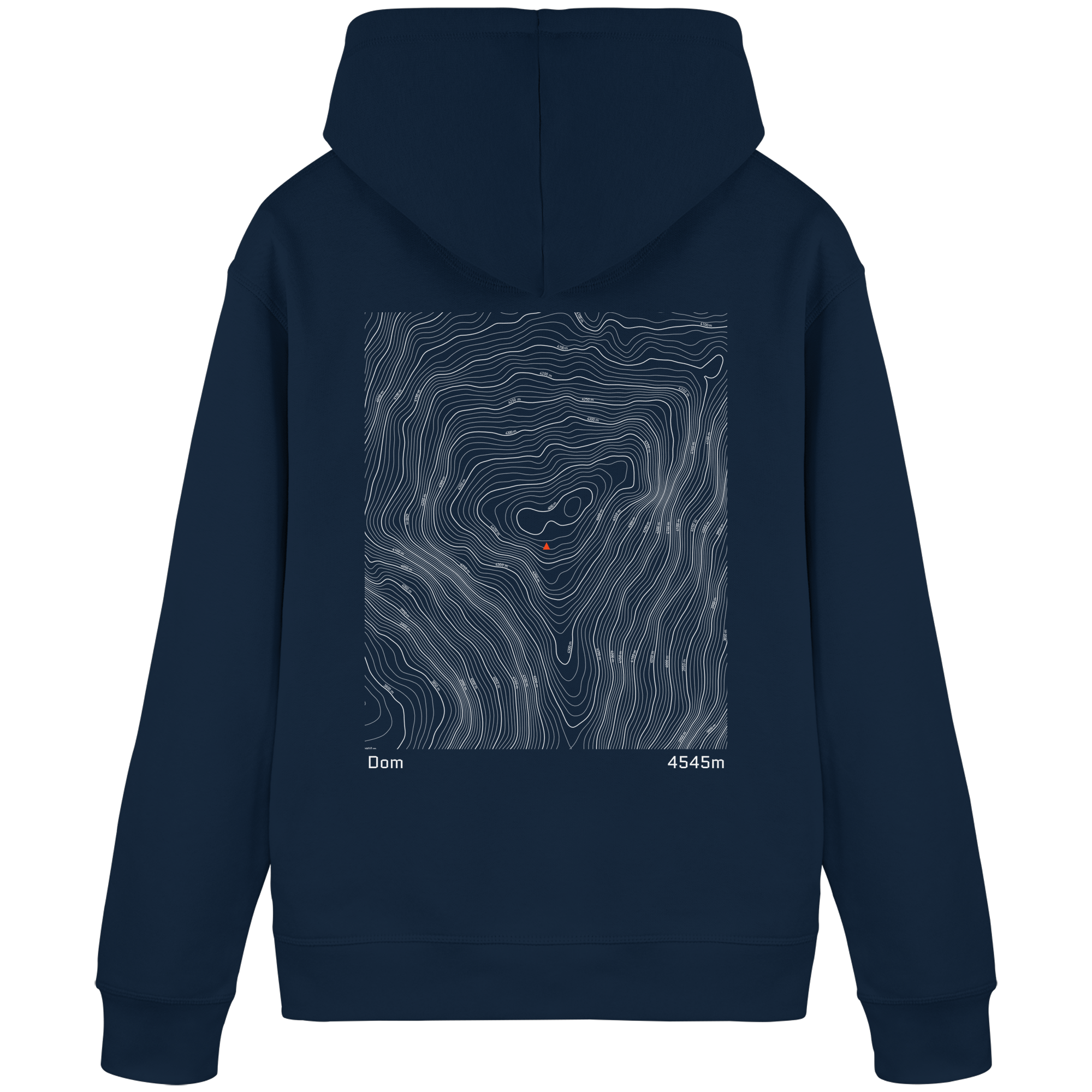 Dom Höhenlinien Hoodie (Unisex)