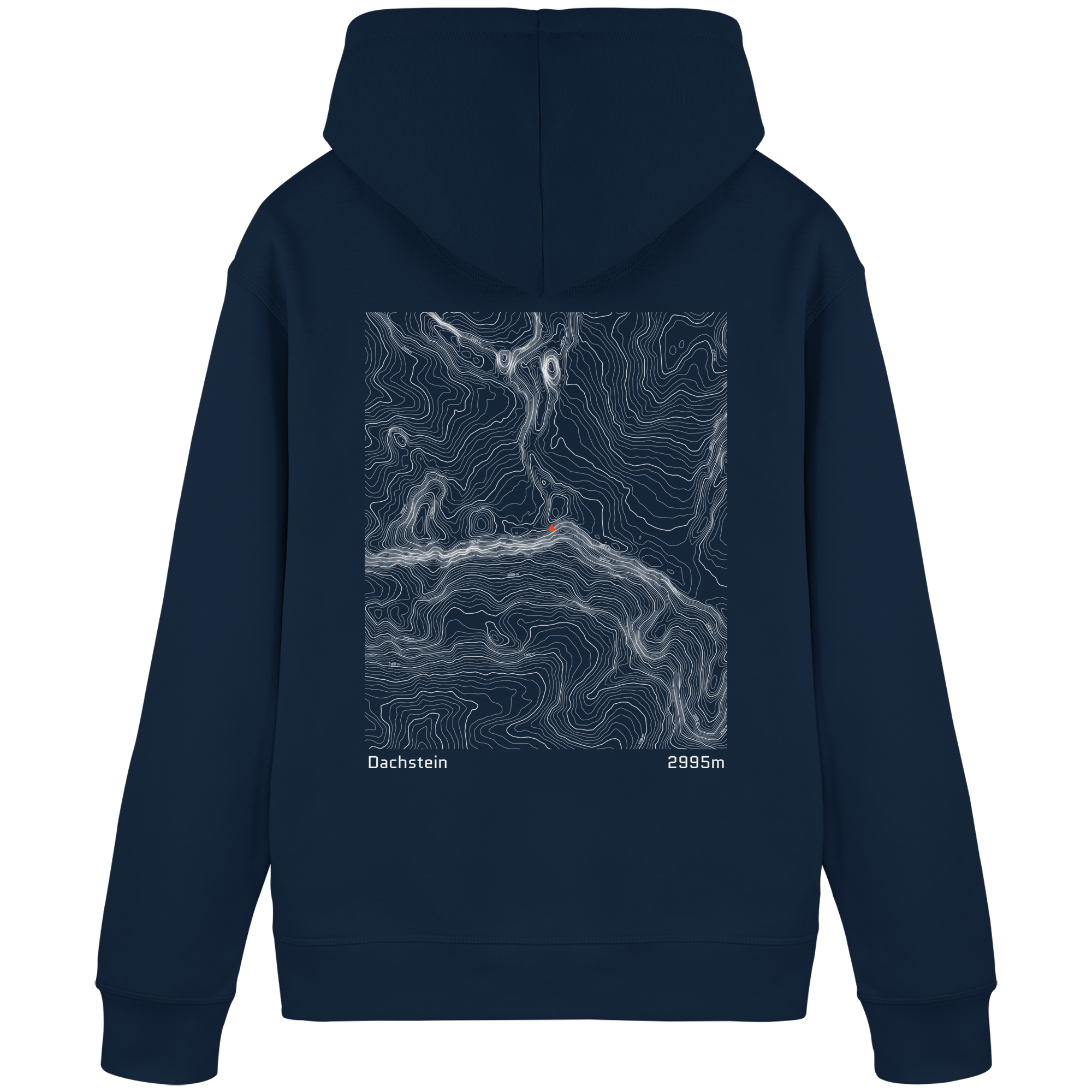 Dachstein Höhenlinien Hoodie (Unisex)