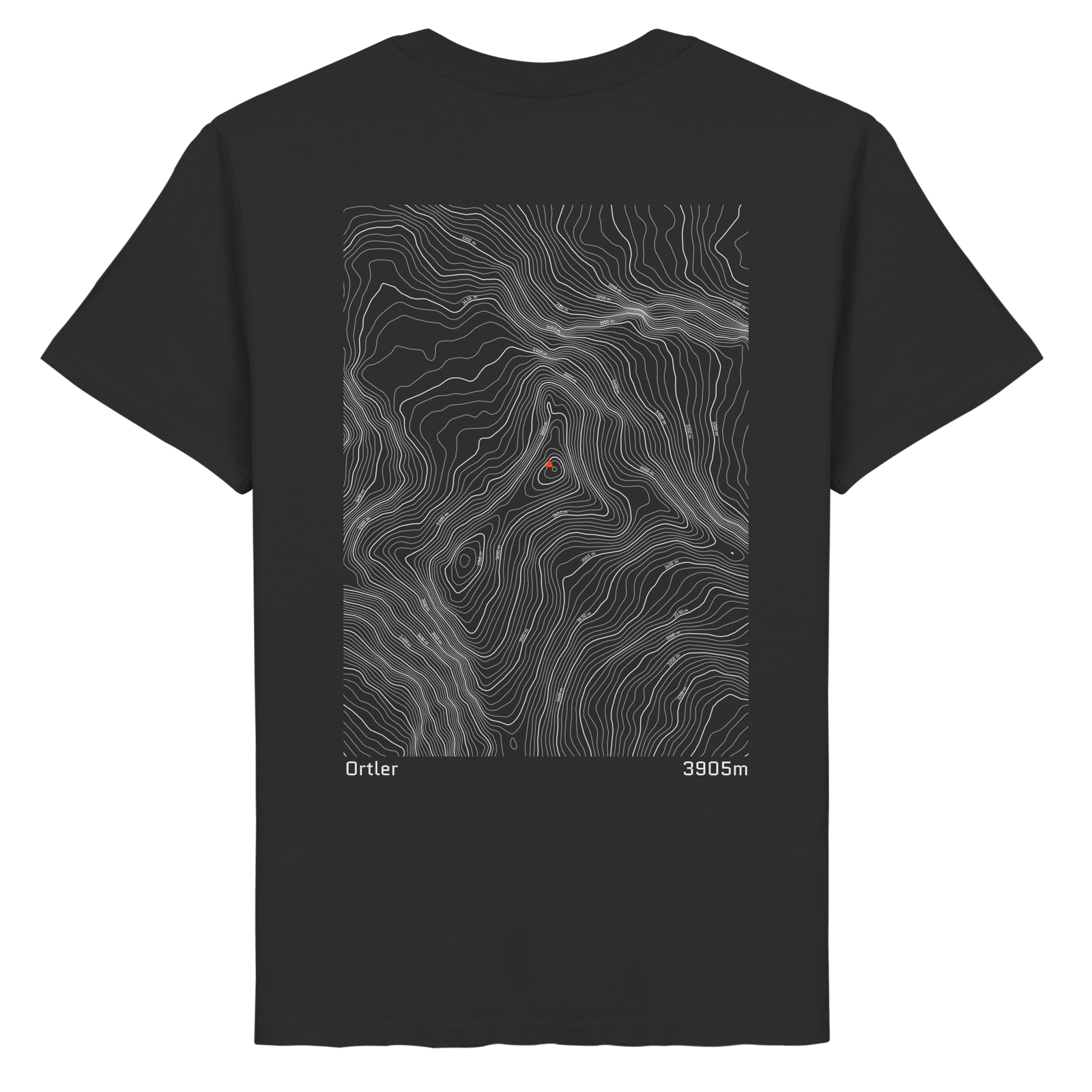 Ortler Höhenlinien T-Shirt (Unisex)