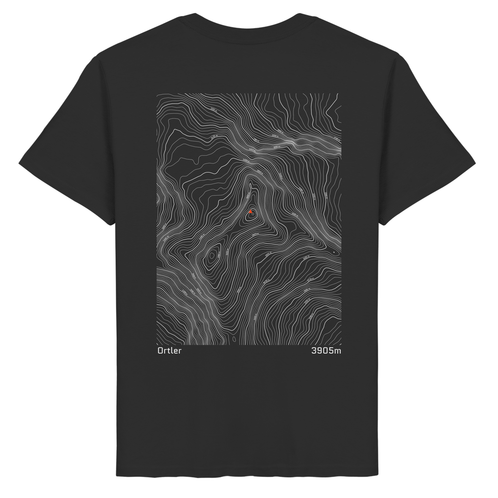Ortler Höhenlinien T-Shirt (Unisex)