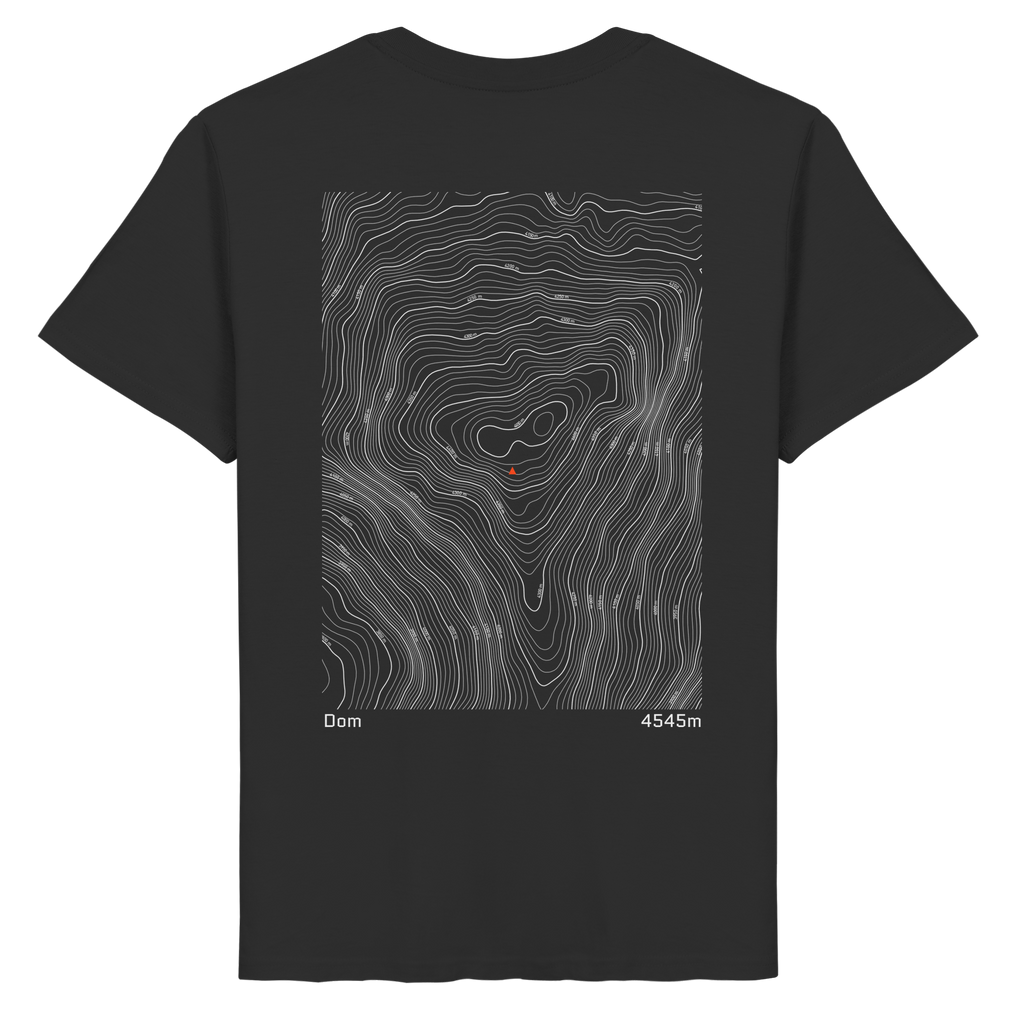 Dom Höhenlinien T-Shirt (Unisex)