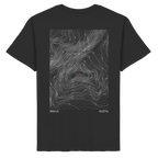 Mönch Höhenlinien T-Shirt (Unisex)