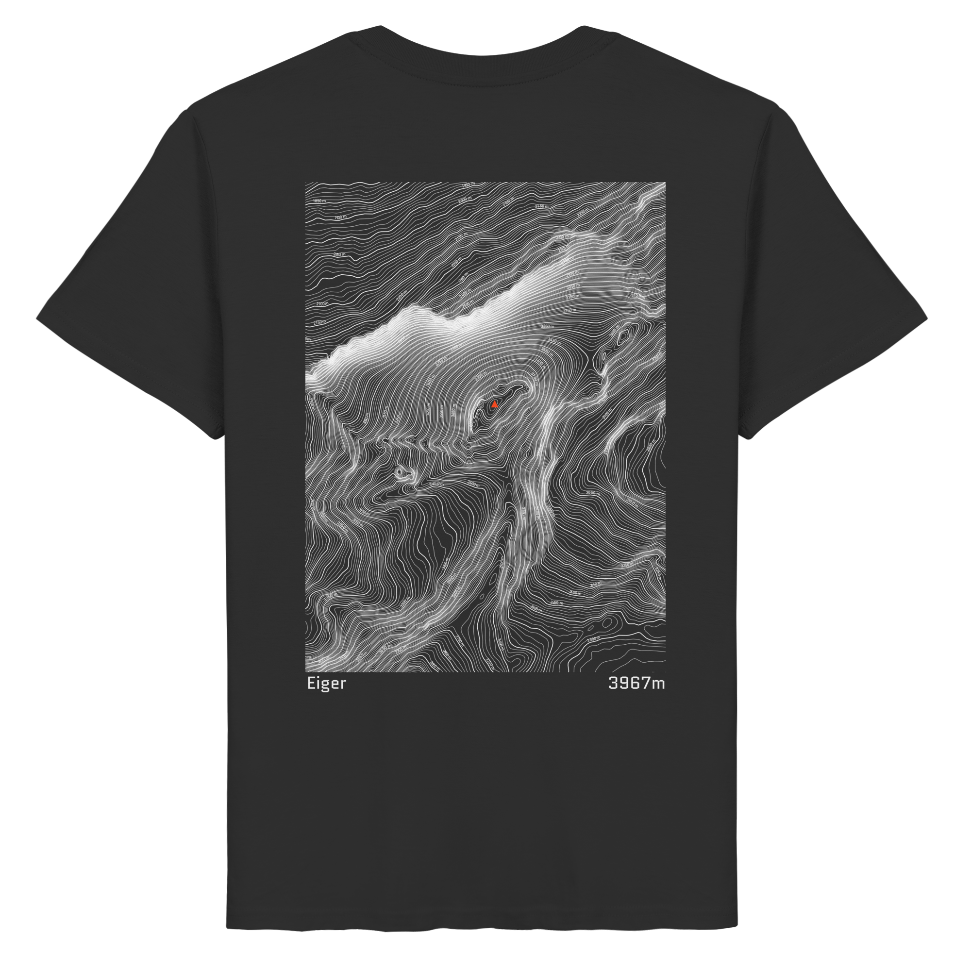 Eiger Höhenlinien T-Shirt (Unisex)
