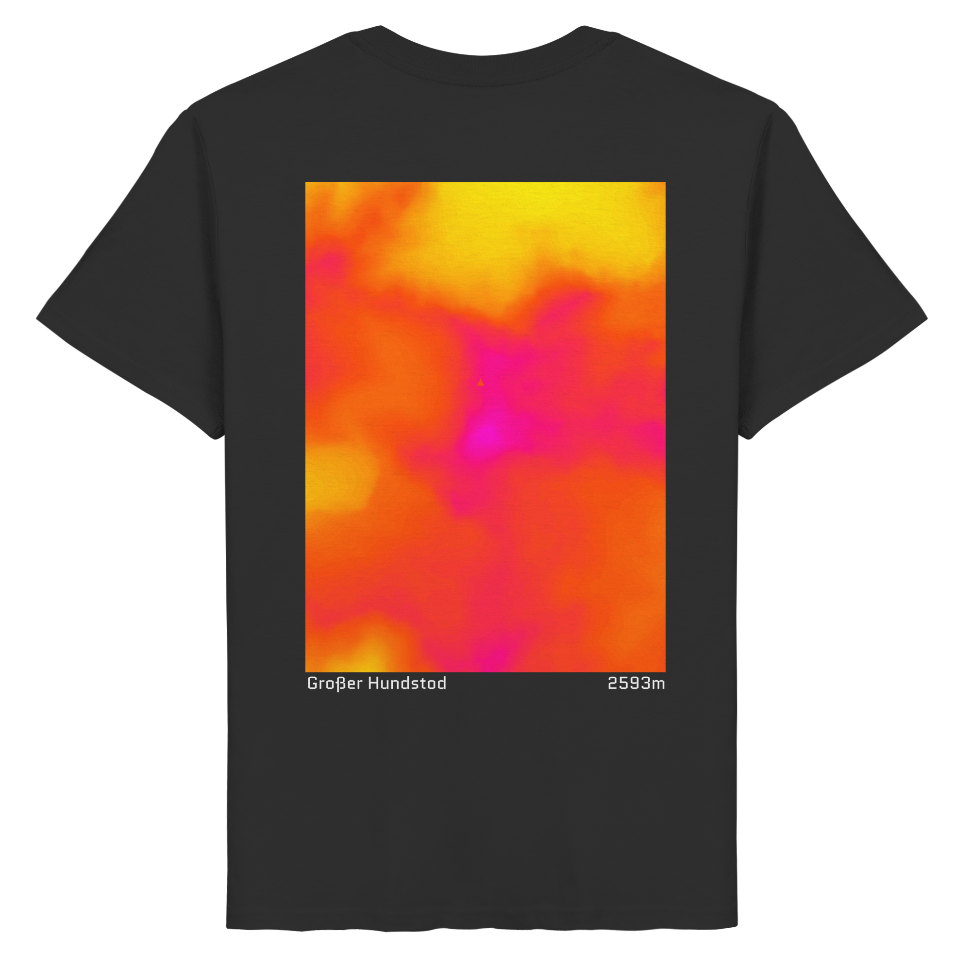 Großer Hundstod Gradient T-Shirt (Unisex)