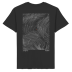 Jungfrau Höhenlinien T-Shirt (Unisex)