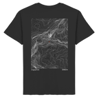 Zugspitze Höhenlinien T-Shirt (Unisex)