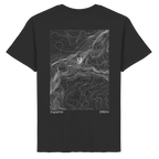 Watzmann Höhenlinien T-Shirt (Unisex)