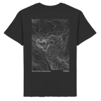 Drei Zinnen Dolomiten Höhenlinien T-Shirt (Unisex)