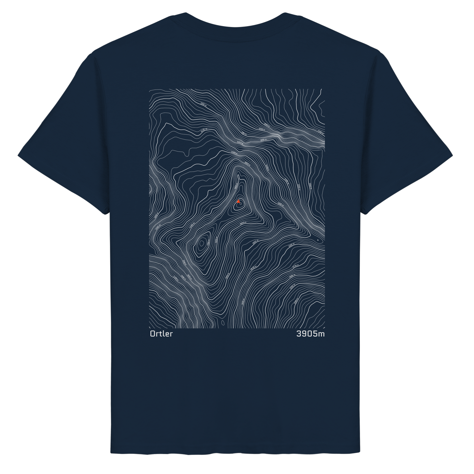 Ortler Höhenlinien T-Shirt (Unisex)