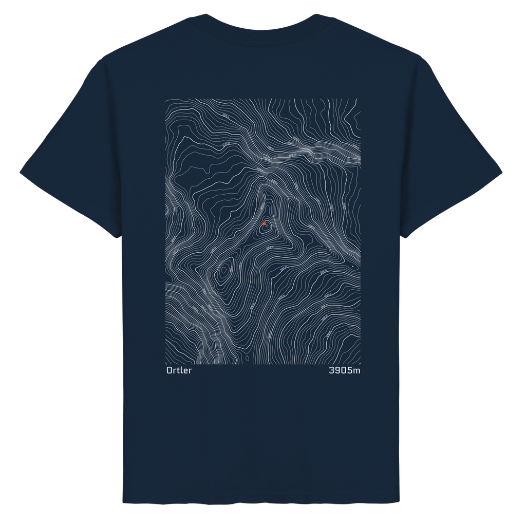 Ortler Höhenlinien T-Shirt (Unisex)