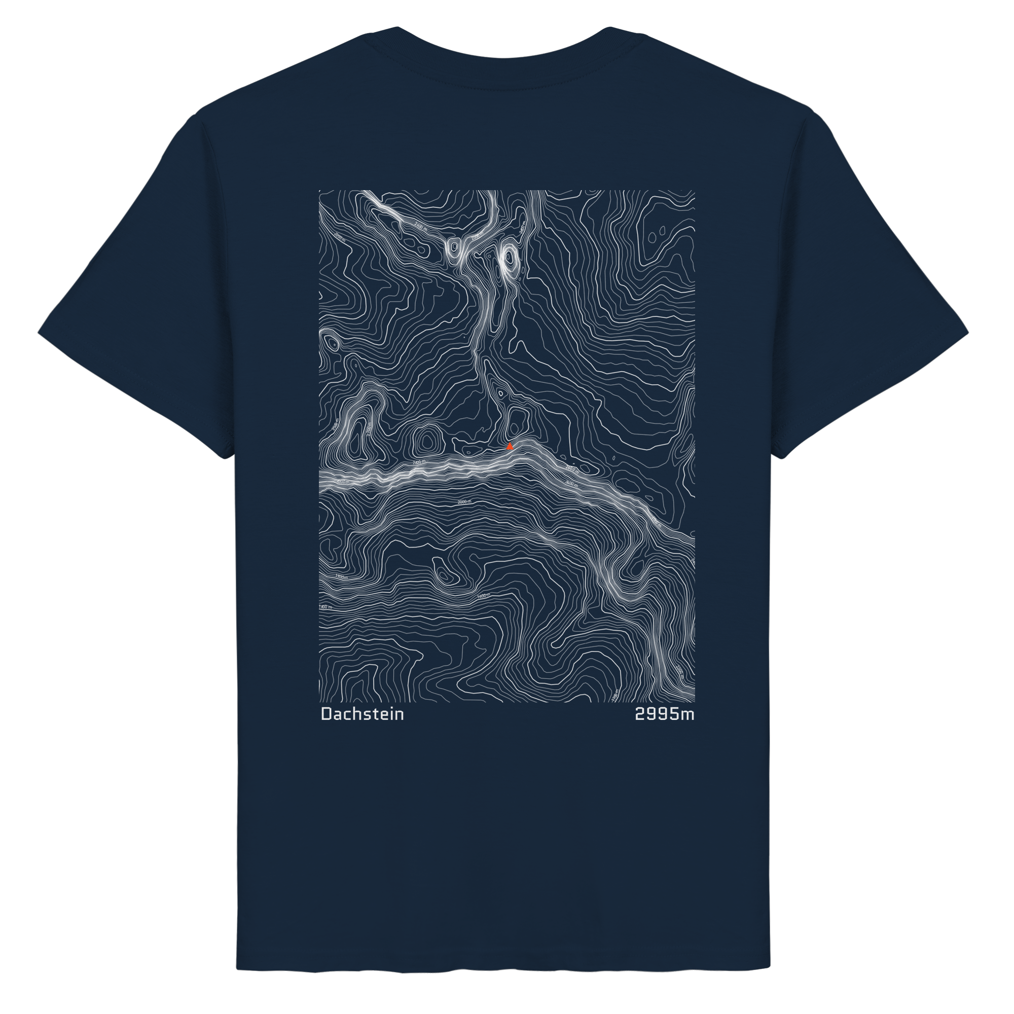 Dachstein Höhenlinien T-Shirt (Unisex)