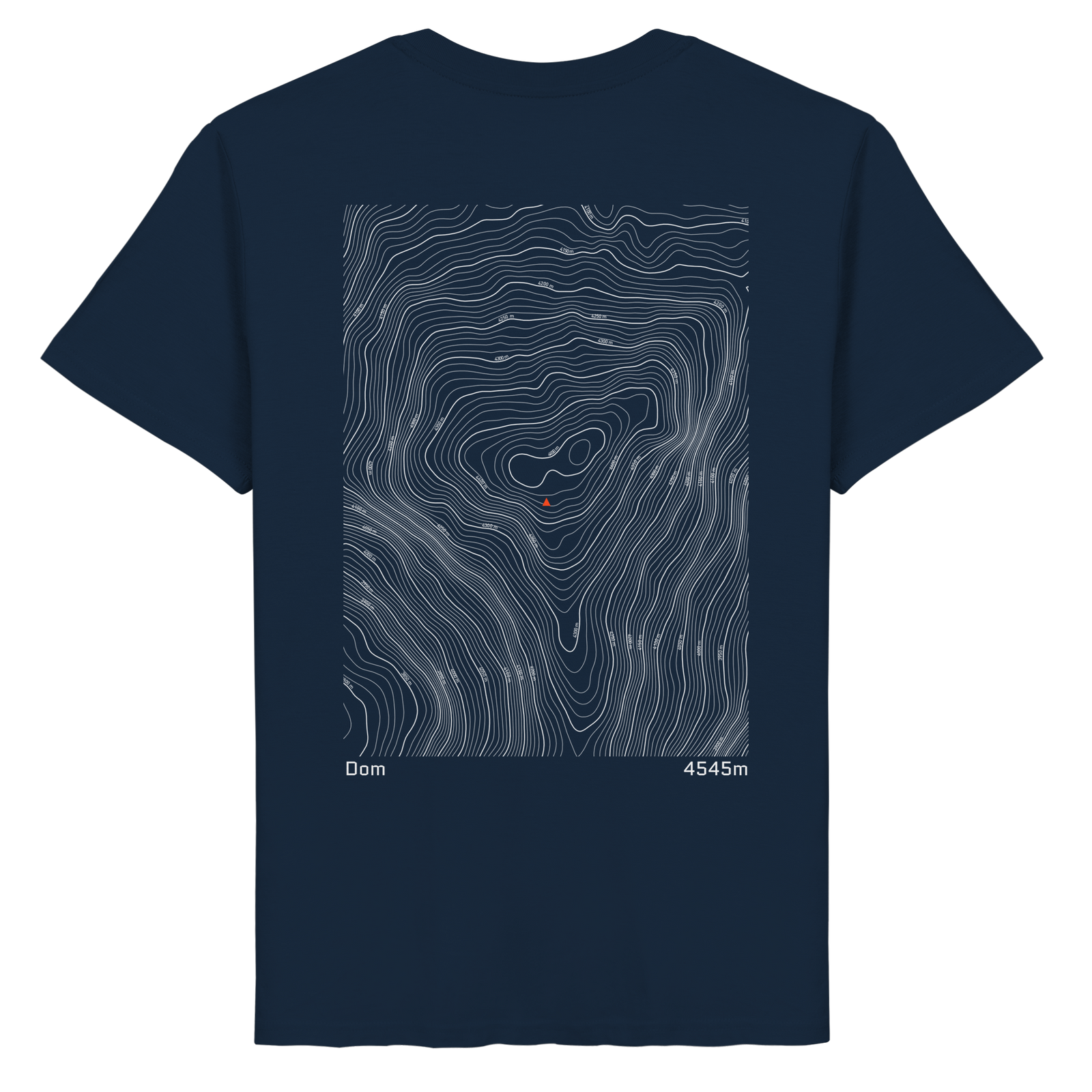 Dom Höhenlinien T-Shirt (Unisex)