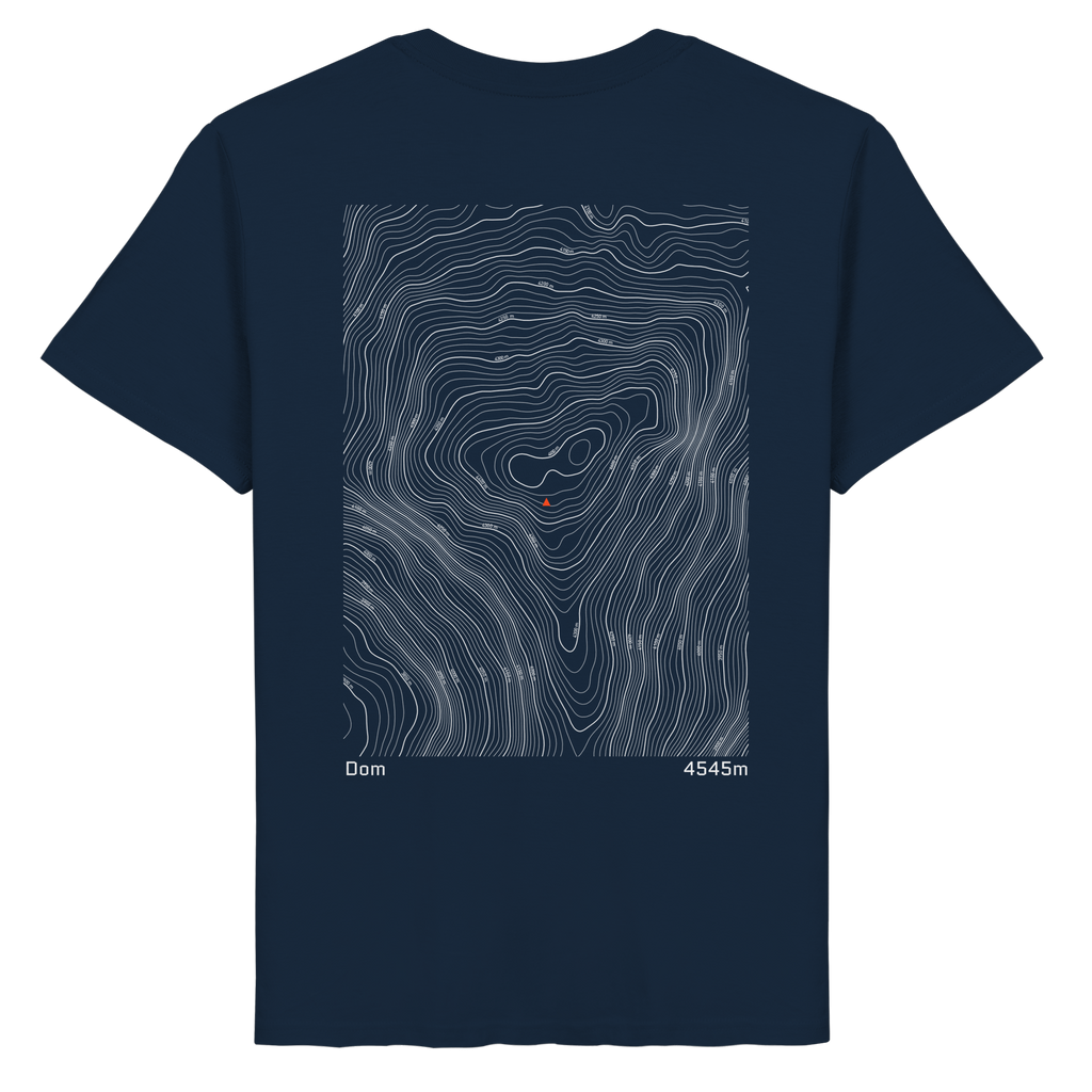 Dom Höhenlinien T-Shirt (Unisex)