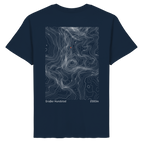 Großer Hundstod Höhenlinien T-Shirt (Unisex)