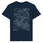 Wildspitze Höhenlinien T-Shirt (Unisex)
