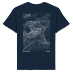 Matterhorn Höhenlinien T-Shirt (Unisex)