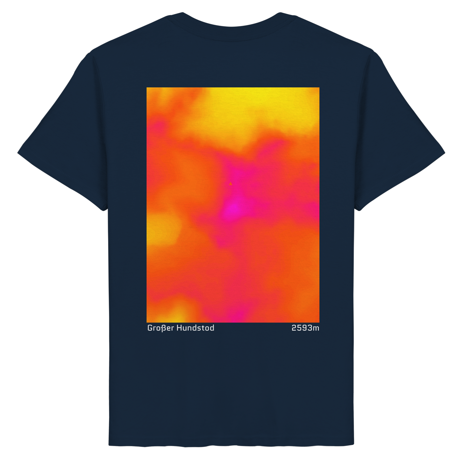 Großer Hundstod Gradient T-Shirt (Unisex)