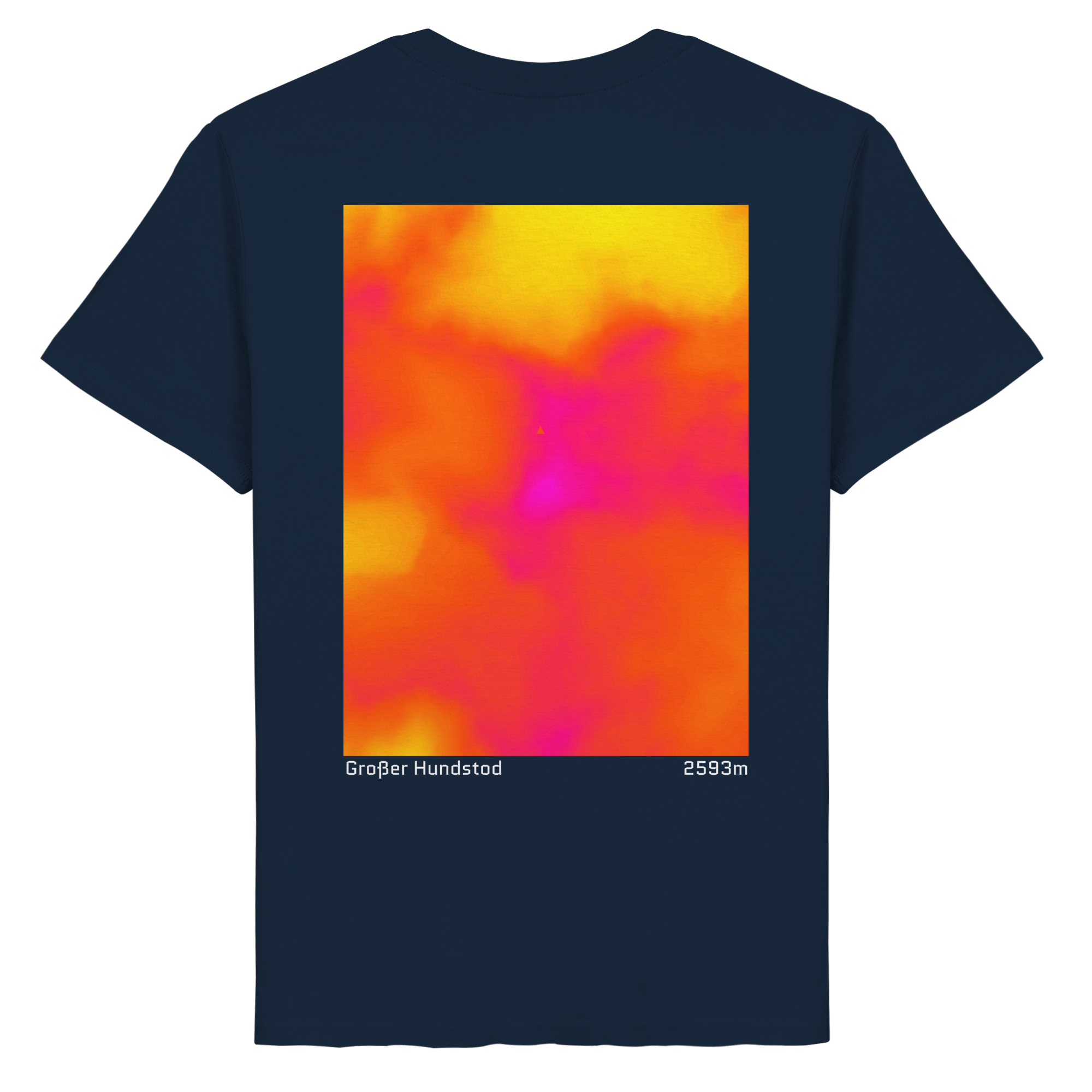 Großer Hundstod Gradient T-Shirt (Unisex)