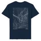 Kitzsteinhorn Höhenlinien T-Shirt (Unisex)