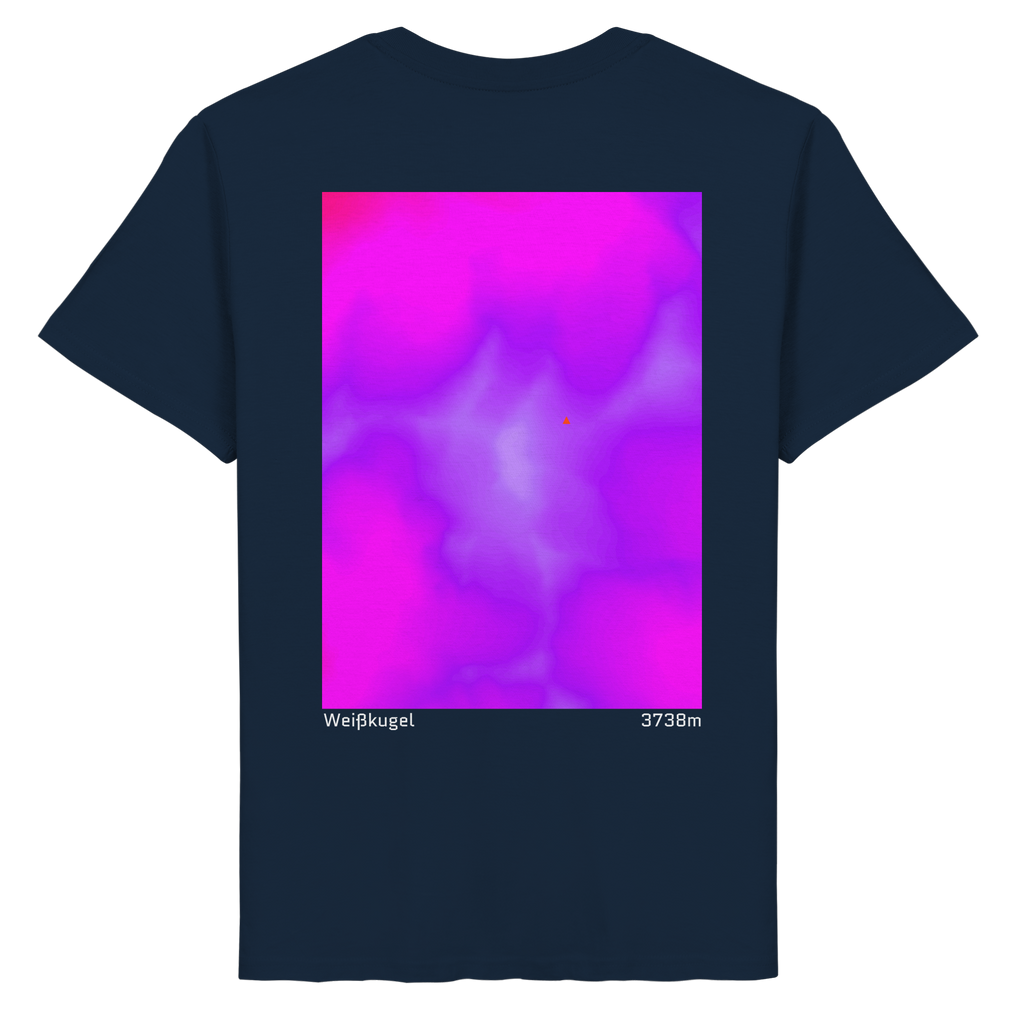 Weißkugel Gradient T-Shirt (Unisex)