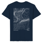Dreitorspitze Höhenlinien T-Shirt (Unisex)