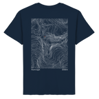 Hochvogel Höhenlinien T-Shirt (Unisex)