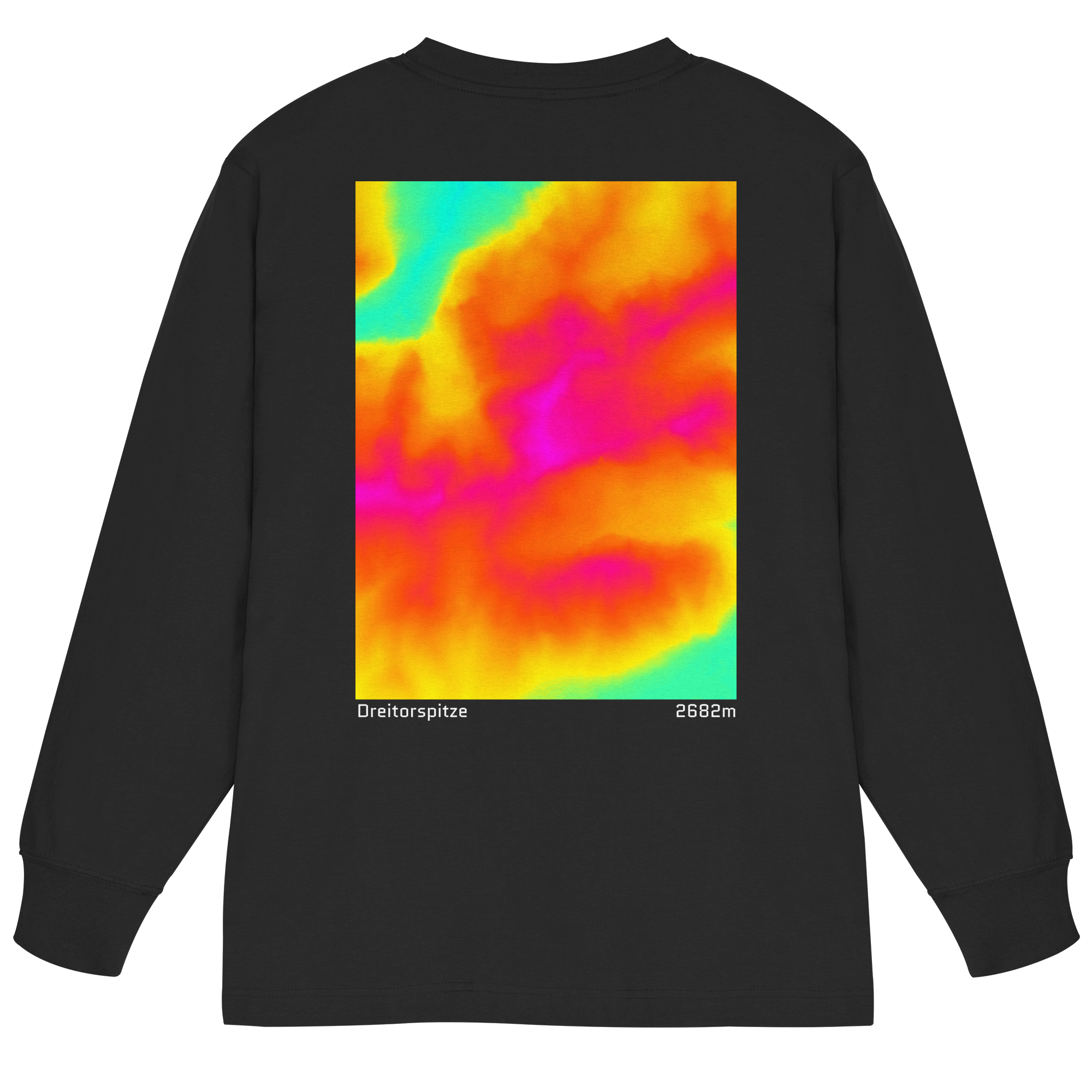 Dreitorspitze Gradient Oversized Longsleeve (Unisex)