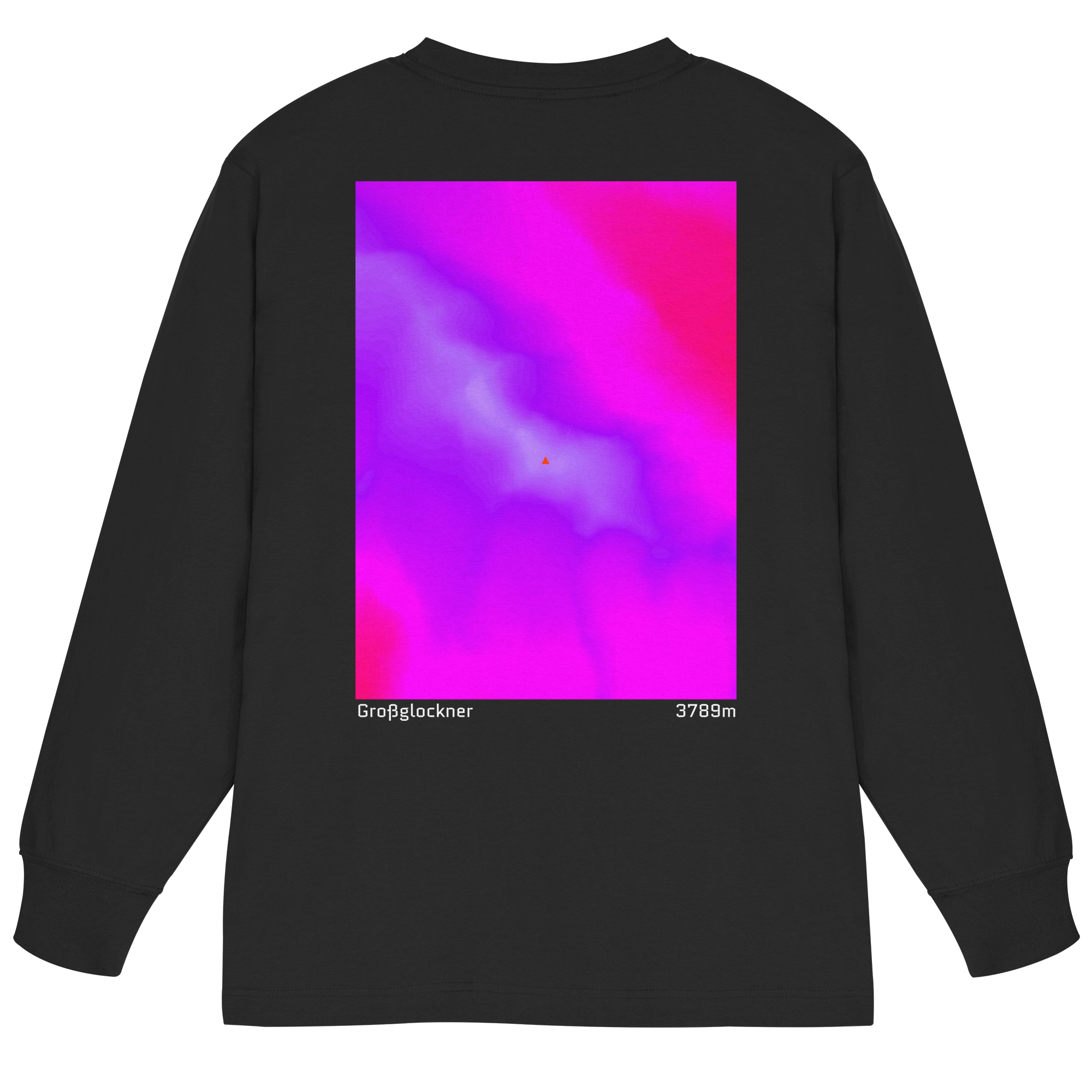 Großglockner Gradient Oversized Longsleeve (Unisex)