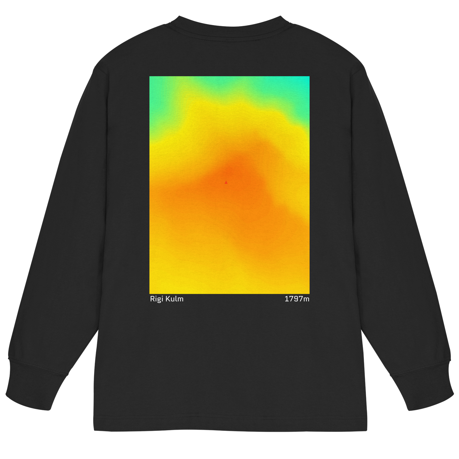 Rigi Kulm Gradient Oversized Longsleeve (Unisex)