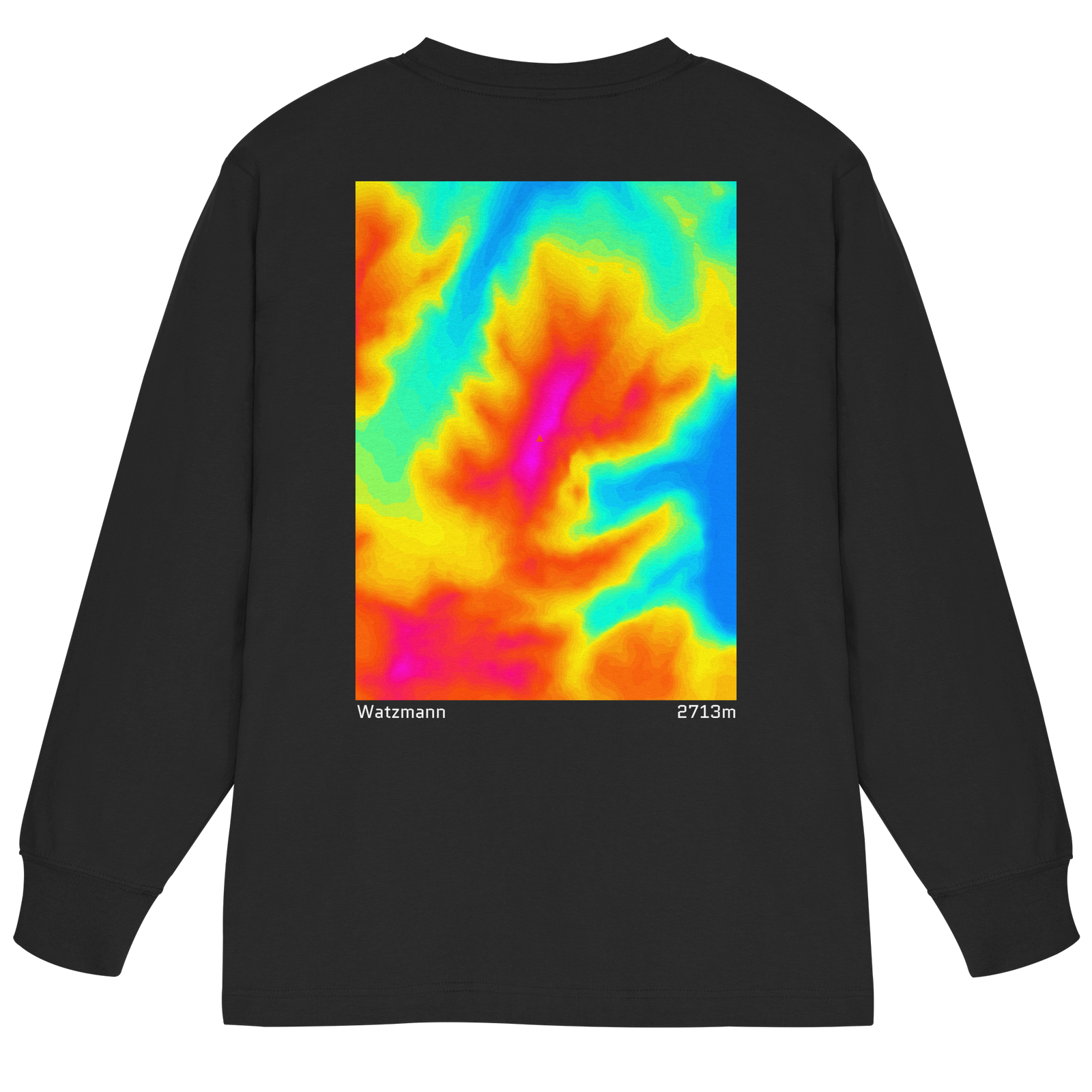 Watzmann Gradient Oversized Longsleeve (Unisex)