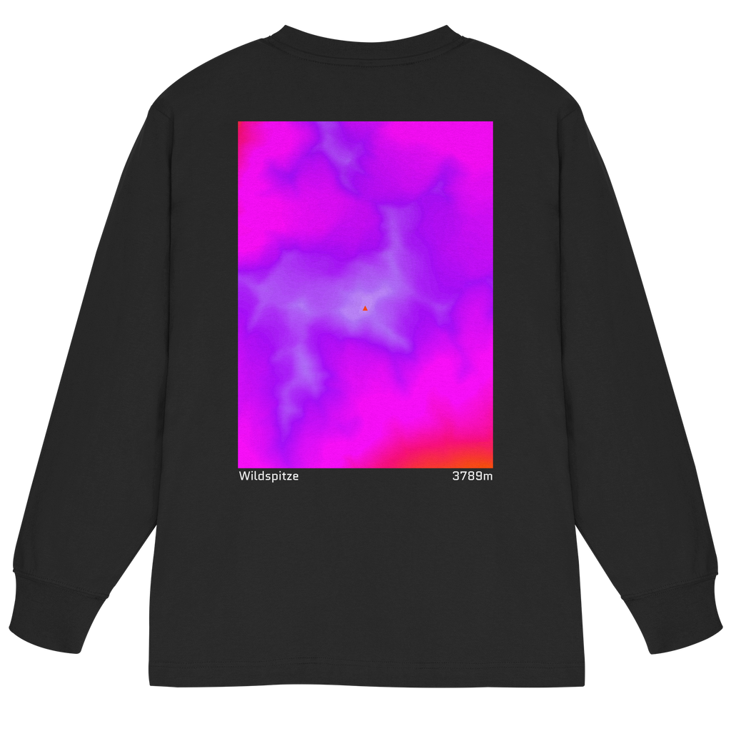 Wildspitze Gradient Oversized Longsleeve (Unisex)
