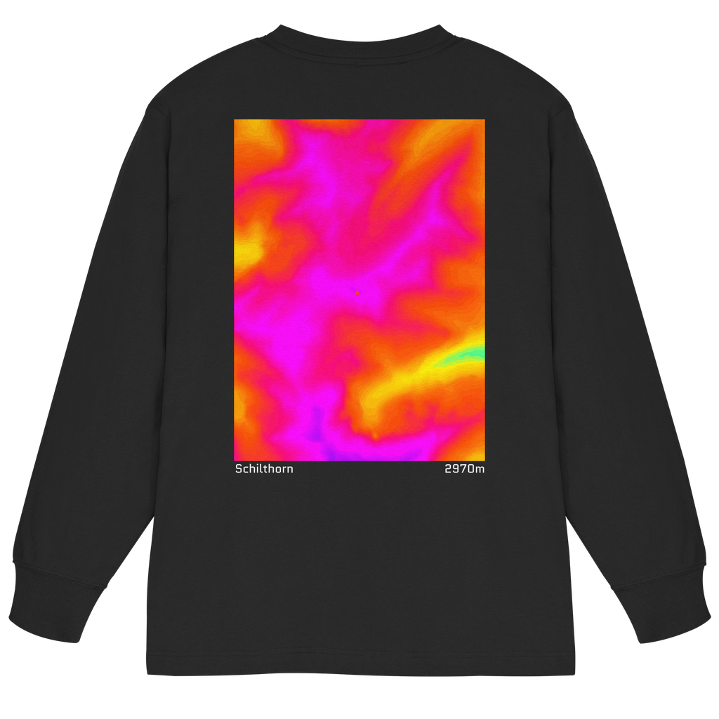 Schilthorn Gradient Oversized Longsleeve (Unisex)