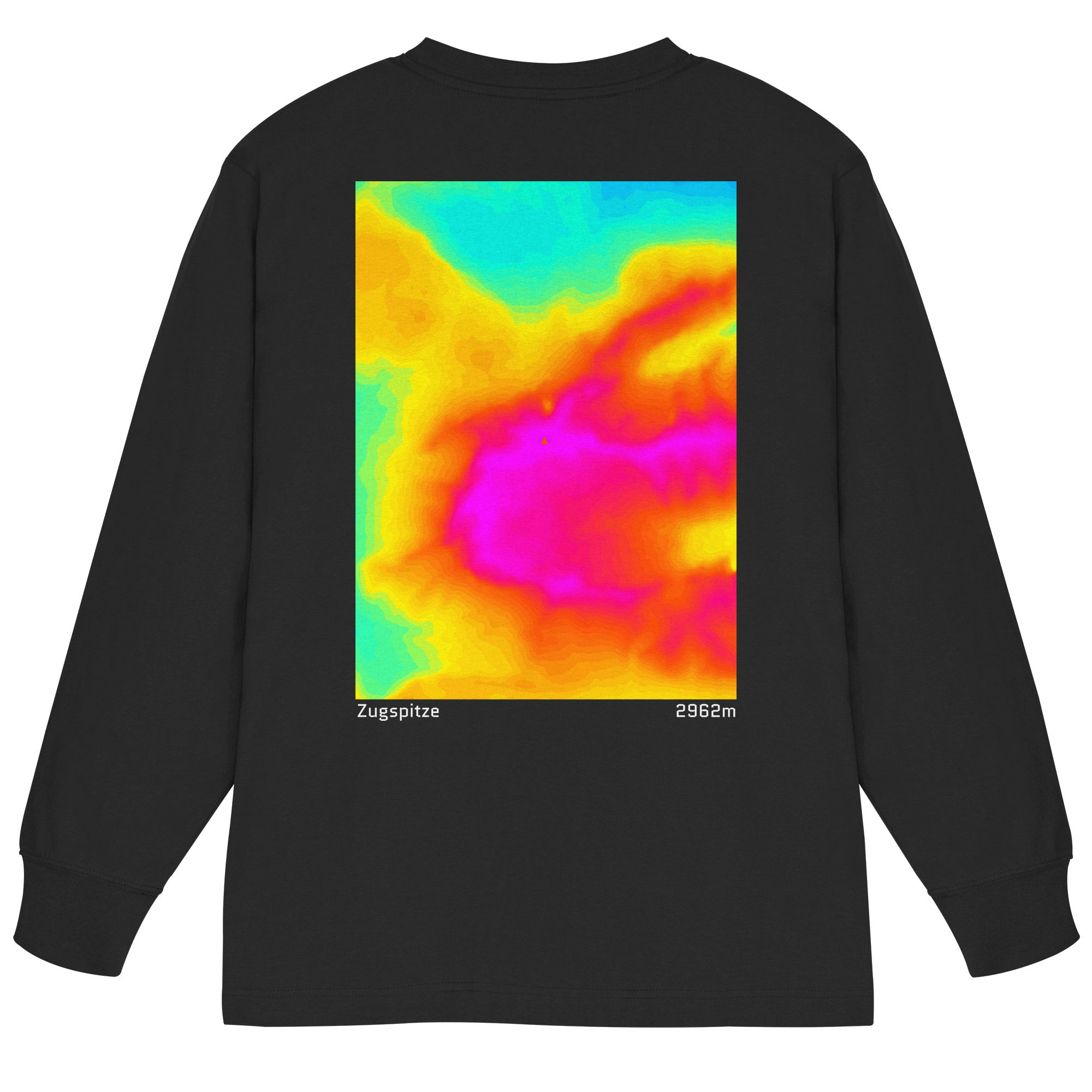 Zugspitze Gradient Oversized Longsleeve (Unisex)