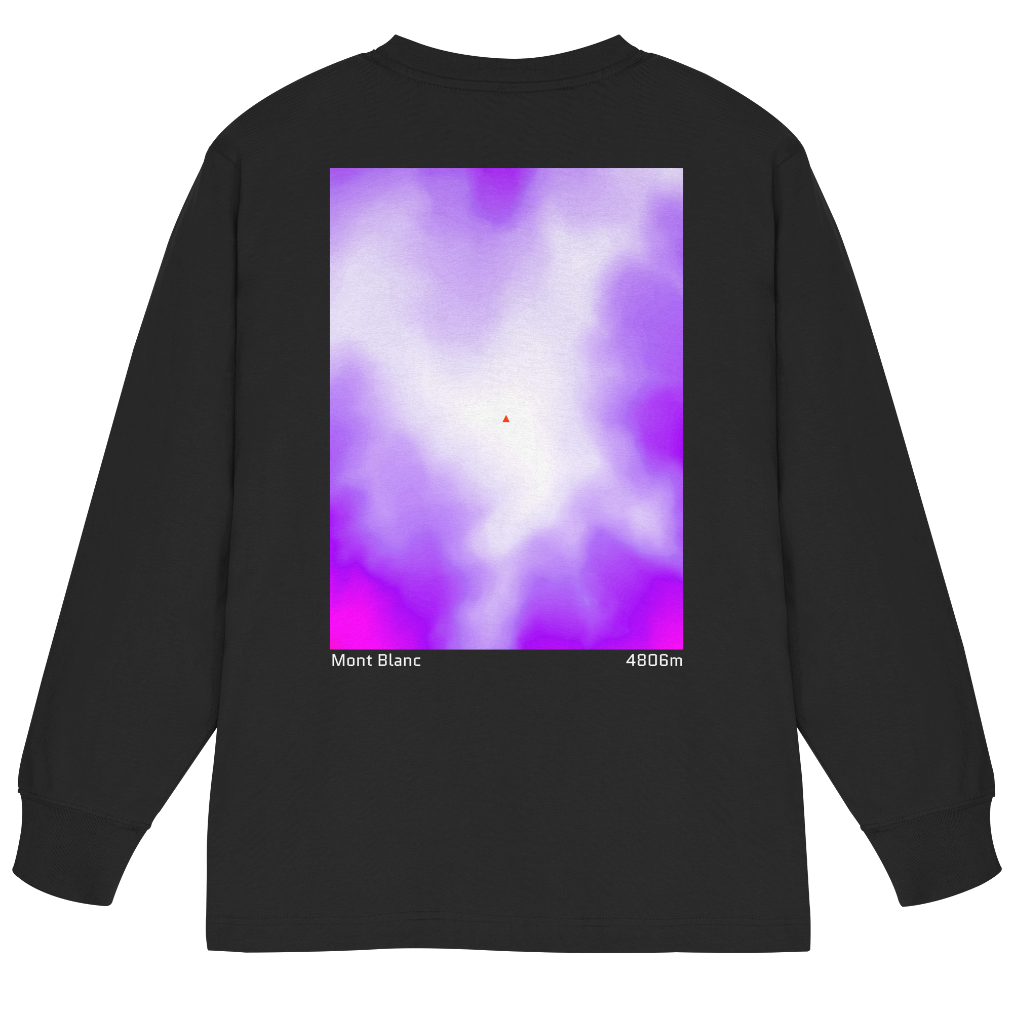 Mont Blanc Gradient Oversized Longsleeve (Unisex)