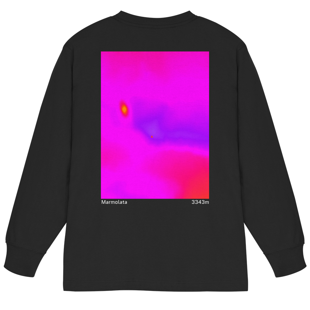 Marmolata Gradient Oversized Longsleeve (Unisex)