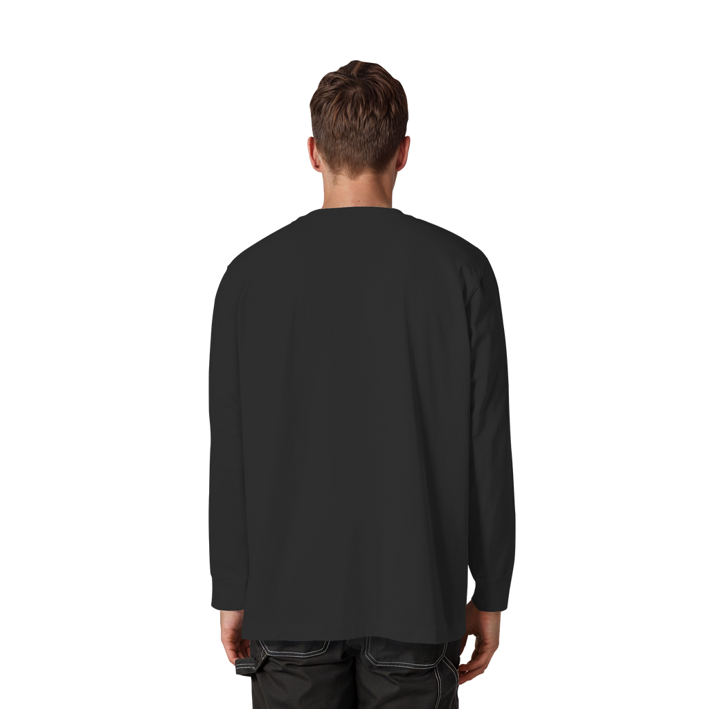 Personalisiertes Berg-Longsleeve-Oversized (Unisex)
