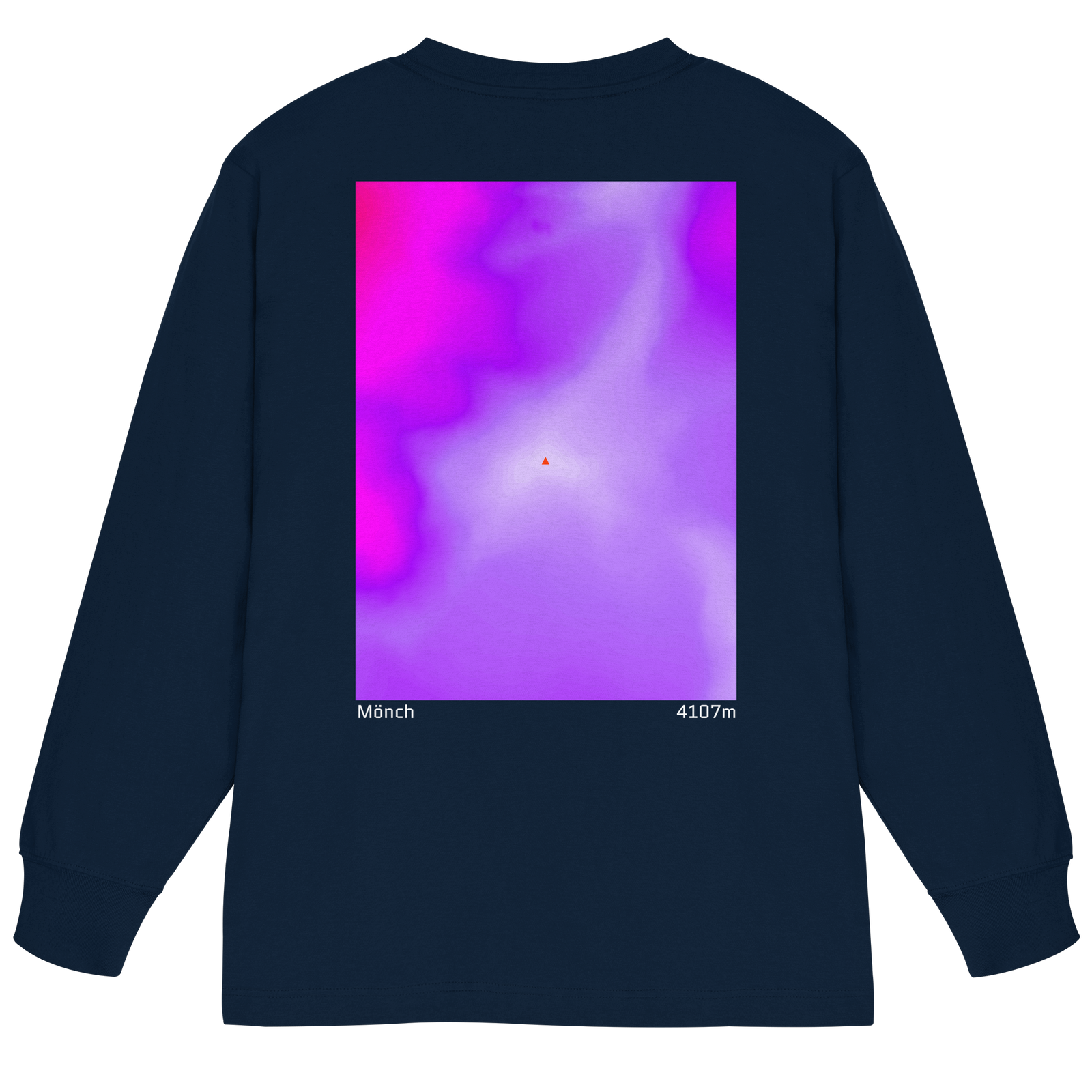 Mönch Gradient Oversized Longsleeve (Unisex)