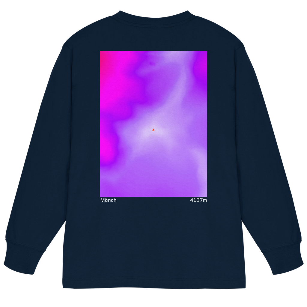 Mönch Gradient Oversized Longsleeve (Unisex)