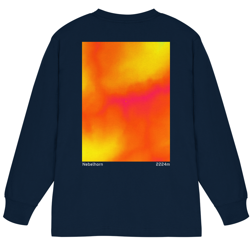 Nebelhorn Gradient Oversized Longsleeve (Unisex)
