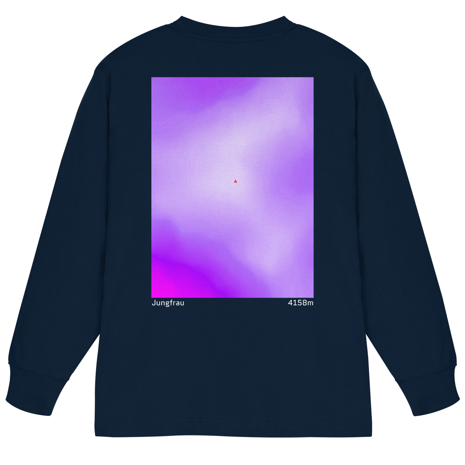 Jungfrau Gradient Oversized Longsleeve (Unisex)