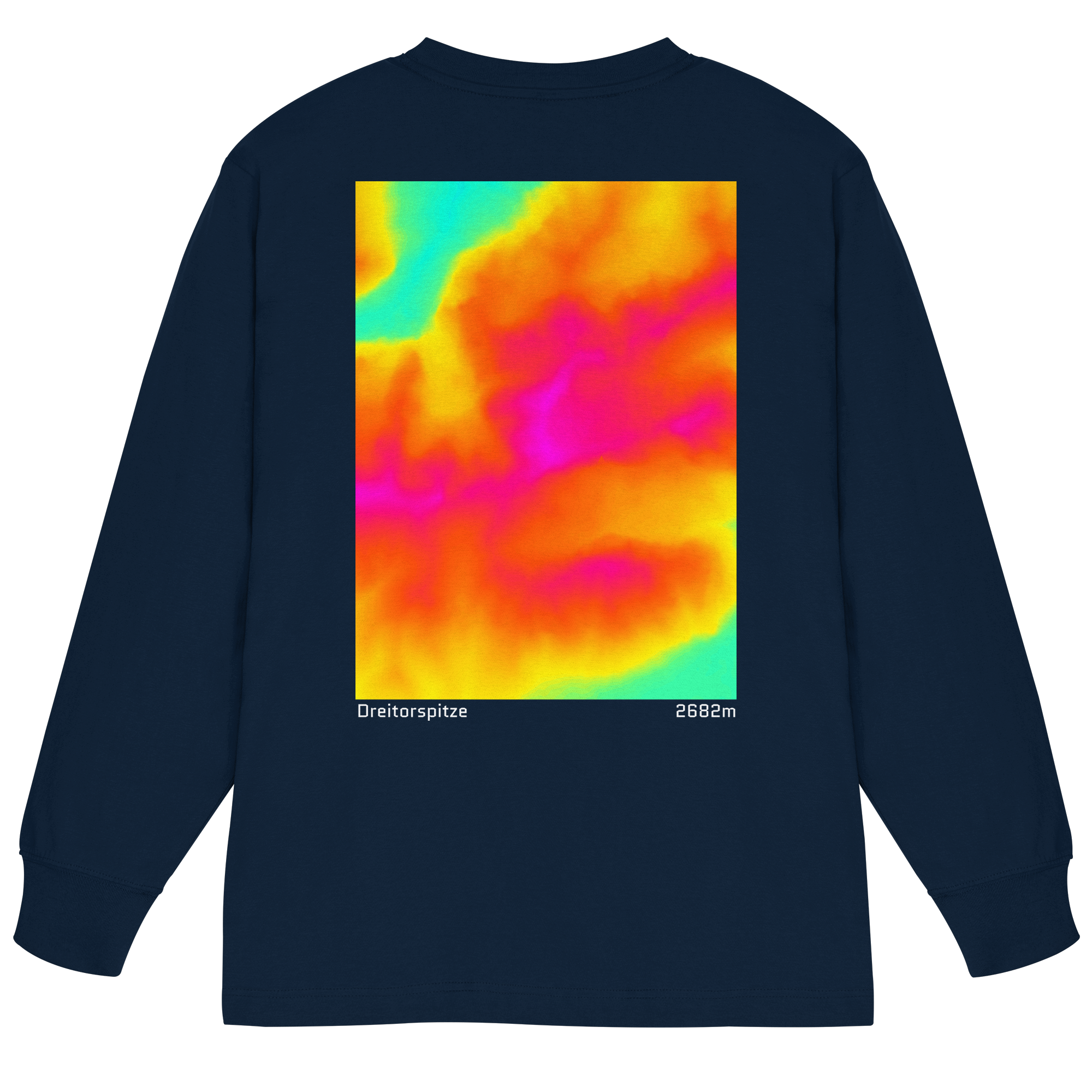 Dreitorspitze Gradient Oversized Longsleeve (Unisex)